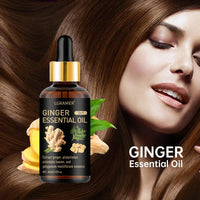 Natural Ginger Hair Growth Oil – Nourishing Anti-Loss Regrowth Serum