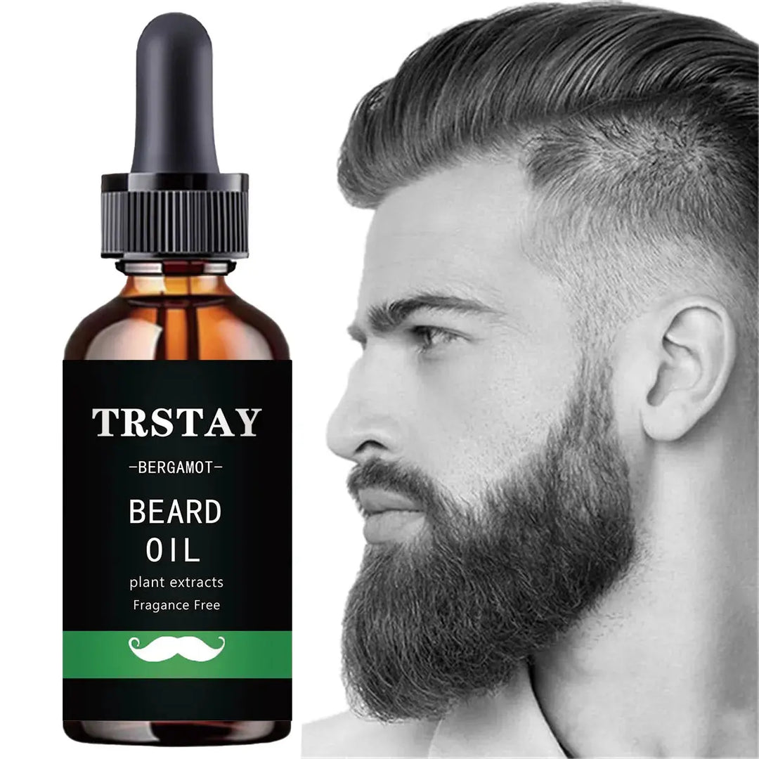 50ml Facial Hair Growth Beard Growth Essential Oil Man Beard Modifier Product Improves Frizz Fast Powerful Hair Growth Liquid - Hair-Elite