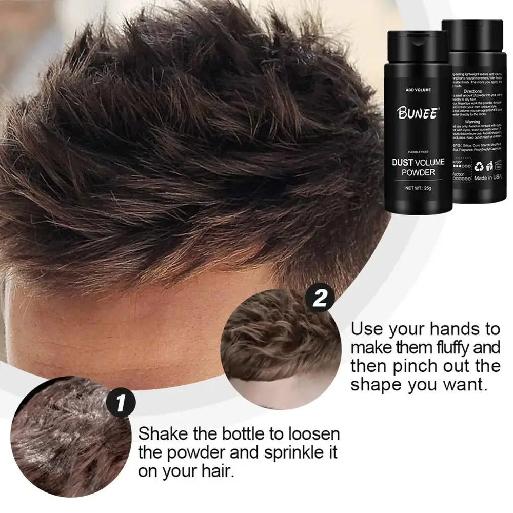 Fluffy Hair Texturizing Powder, Lightweight Volumizing Styling Powder With Matte Finish No Oil Or Greasy Residue Texture Powder - Hair-Elite
