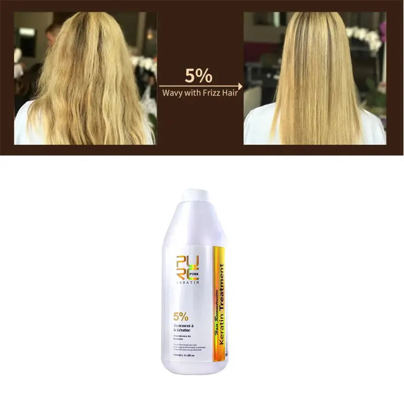 PURC Brazilian Keratin Treatment Straightening Hair Keratin For Deep Curly Hair Treatment Wholesale Hair Care Products PURE - Hair-Elite